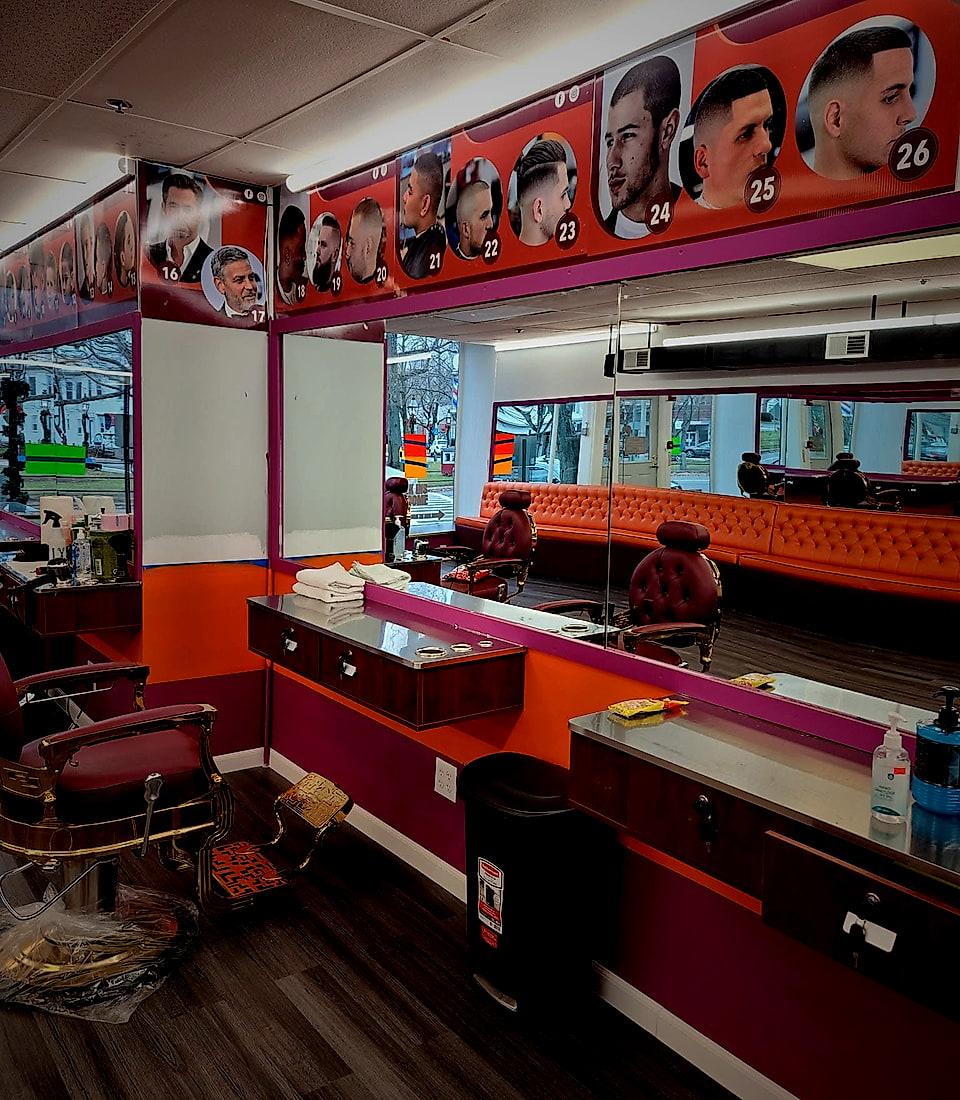 Bridgewater Barbershop barber station