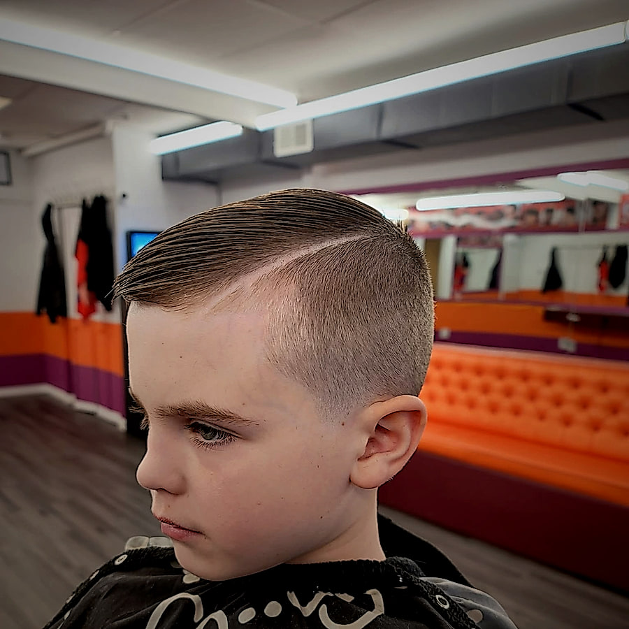 Hard part side cut